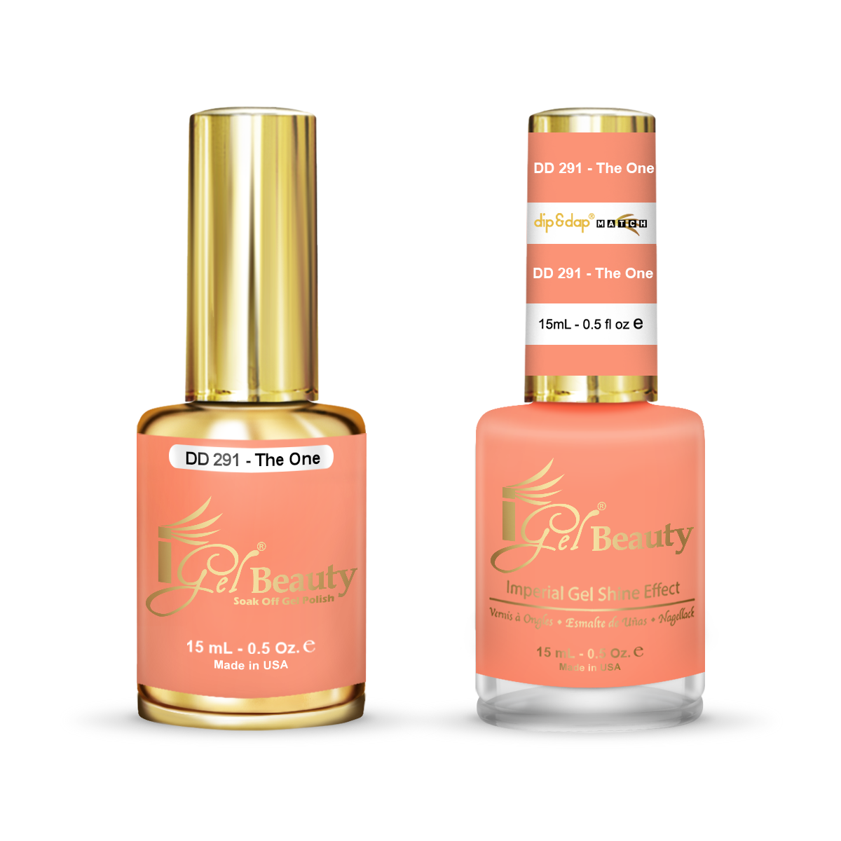 DD291 The One Gel and Polish Duo By IGel Beauty