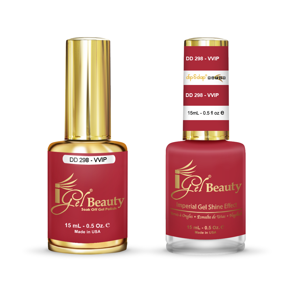 DD298 VVip Gel and Polish Duo By IGel Beauty