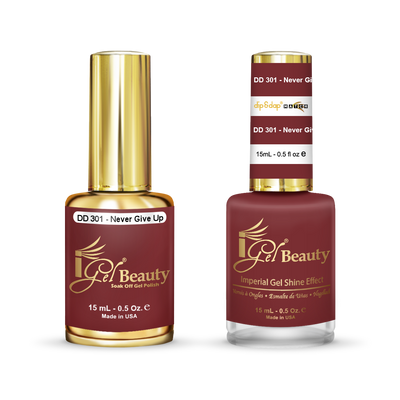 DD301 Never Give Up Gel and Polish Duo By IGel Beauty