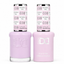 DND 038 My Perfect Pink HEMA & TPO Free Gel Polish Duo soft pastel pink nail color with matching lacquer bottle.