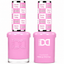 DND 048 Mauve Today HEMA & TPO Free Gel Polish Duo soft mauve pink nail color with matching lacquer bottle.