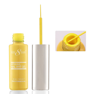 Cre8tion Striping Brush Gel - #04 Yellow