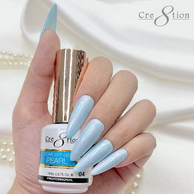 04 Pearl Soak Off Gel By Cre8tion
