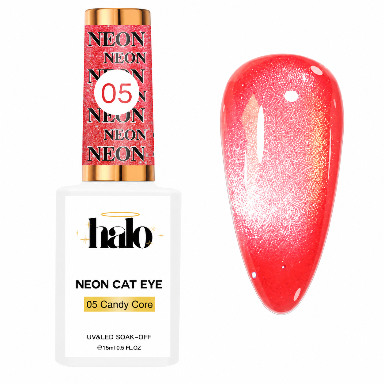 Halo Neon Cat Eye Collection - 12 Colors
