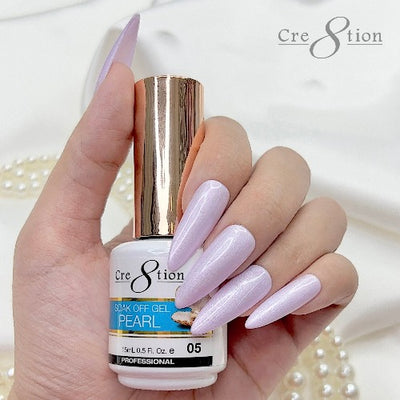 05 Pearl Soak Off Gel By Cre8tion
