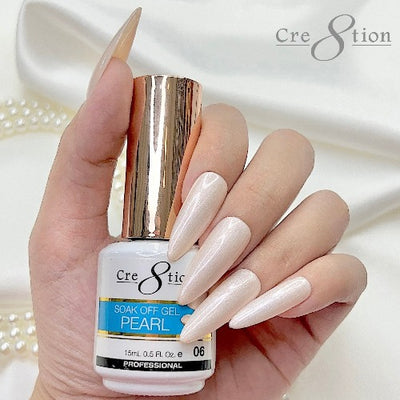 06 Pearl Soak Off Gel By Cre8tion