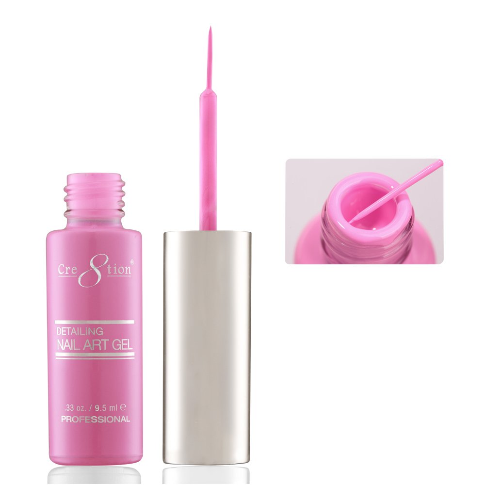 Cre8tion Striping Brush Gel - #09 Pink