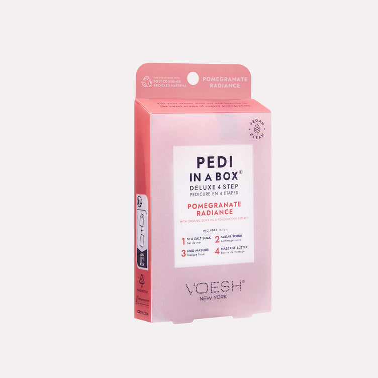 Pomegranate Radiance 4 in 1 PediBox by Voesh