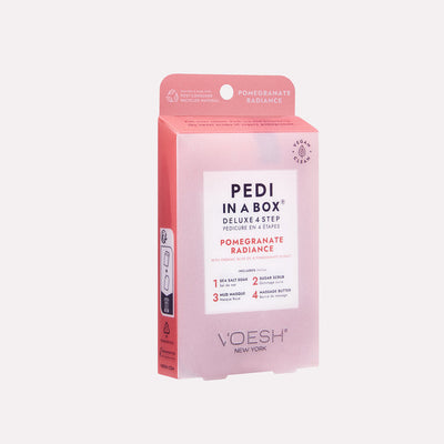 Pomegranate Radiance 4 in 1 PediBox by Voesh