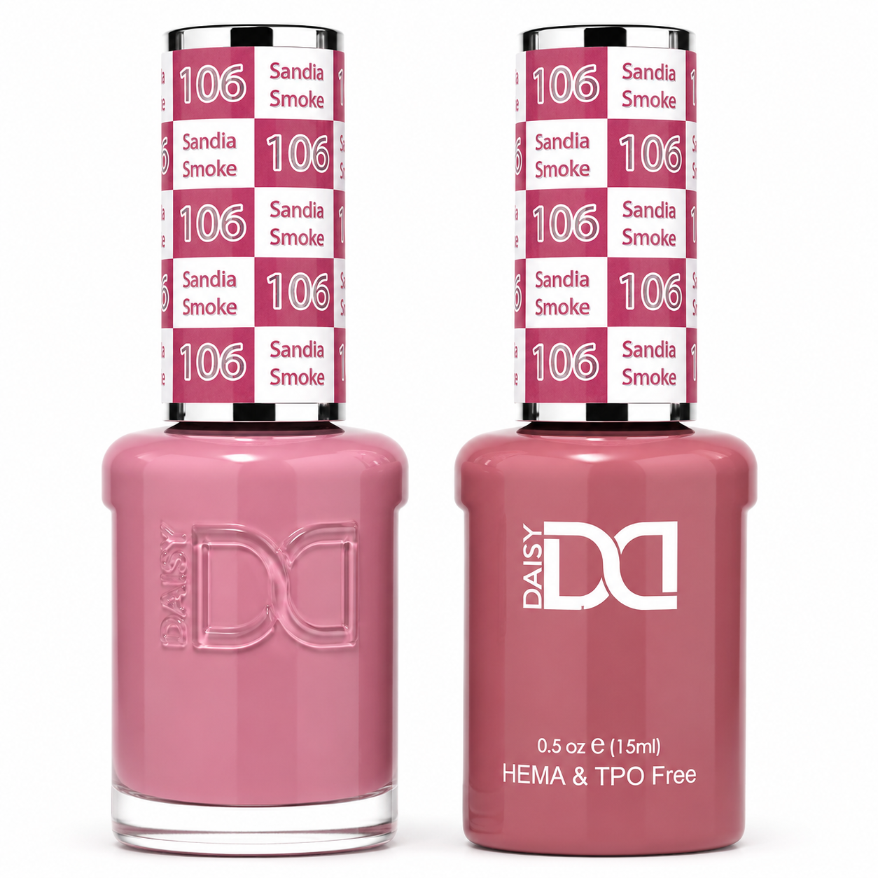 DND HEMA & TPO FREE Gel Polish Duo - 106 Sandia Smoke