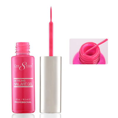 Cre8tion Striping Brush Gel - #10 Fushia