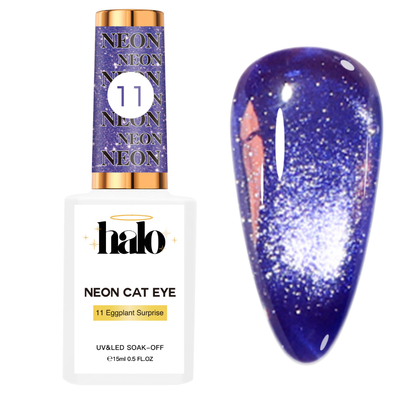 Halo Neon Cat Eye - 11 Eggplant Surprise
