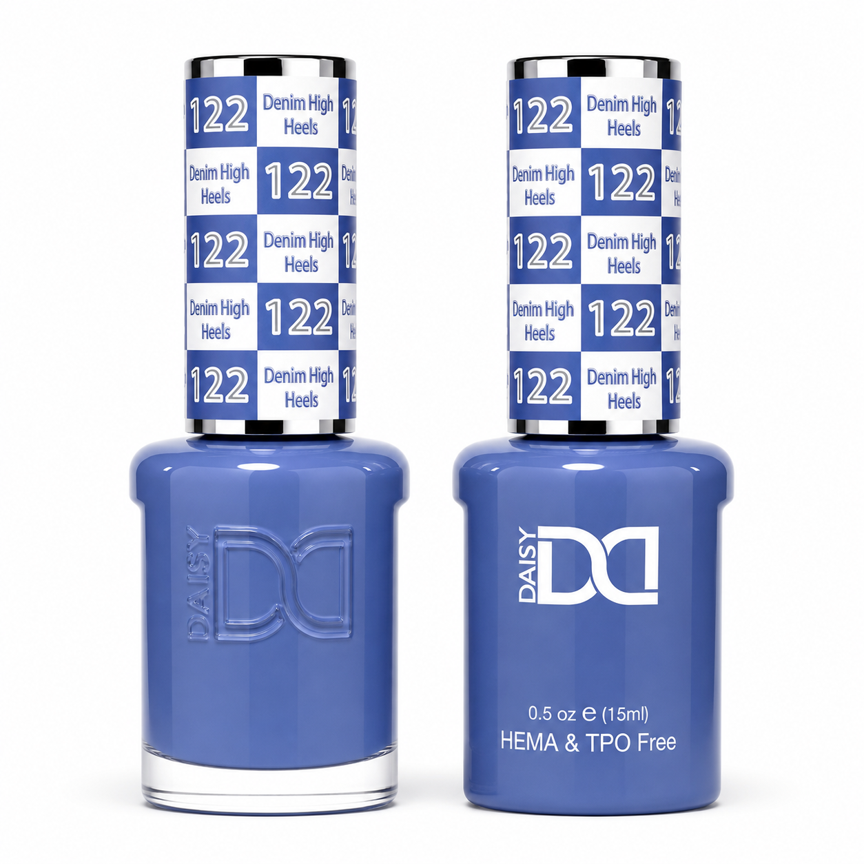 DND HEMA & TPO FREE Gel Polish Duo - 122 Denim High Heels