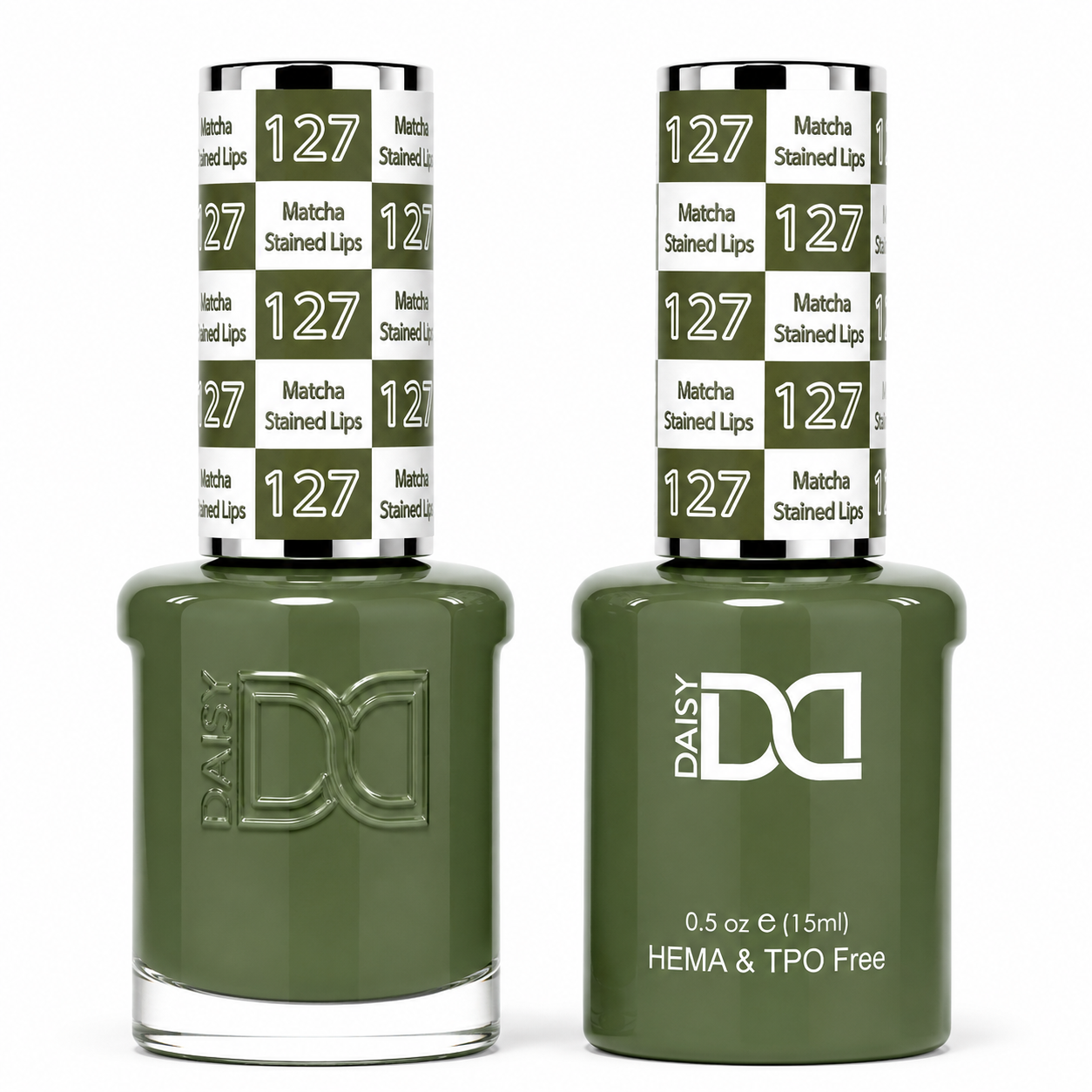 DND HEMA & TPO FREE Gel Polish Duo - 127 Matcha-Stained Lips