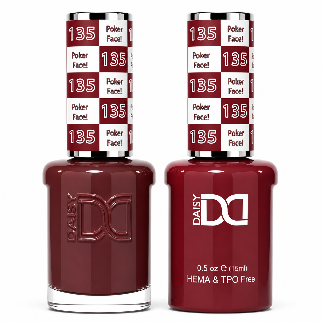 DND HEMA & TPO FREE Gel Polish Duo - 135 Poker Face!