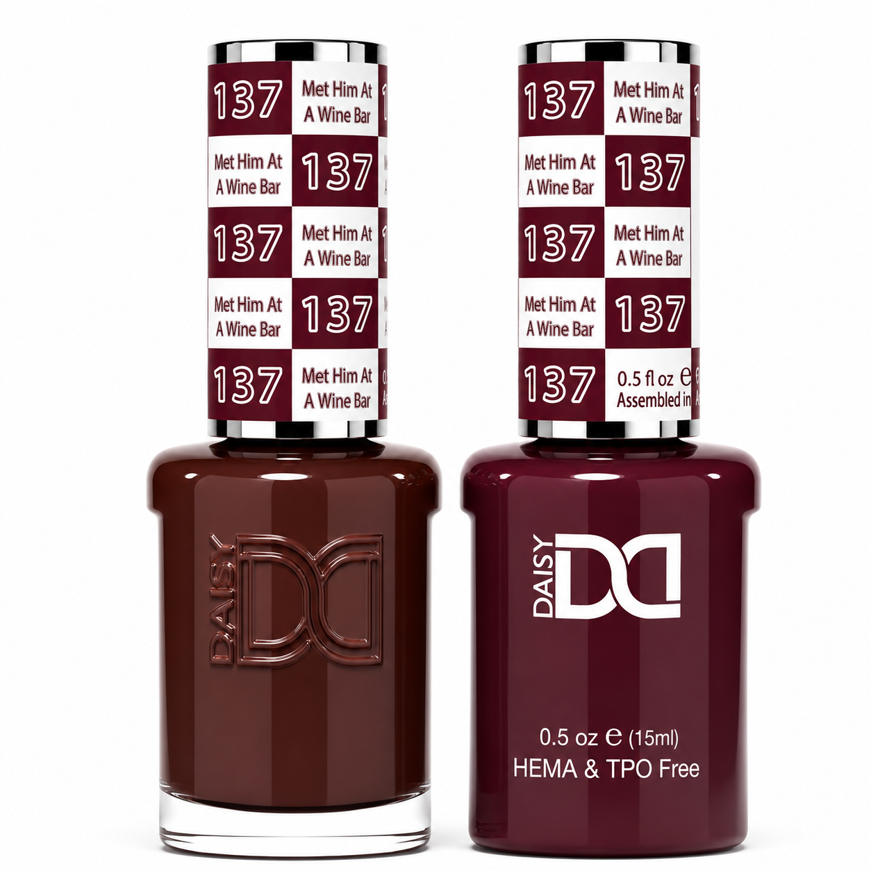 DND HEMA & TPO FREE Gel Polish Duo - 137 Met Him at a Wine Bar