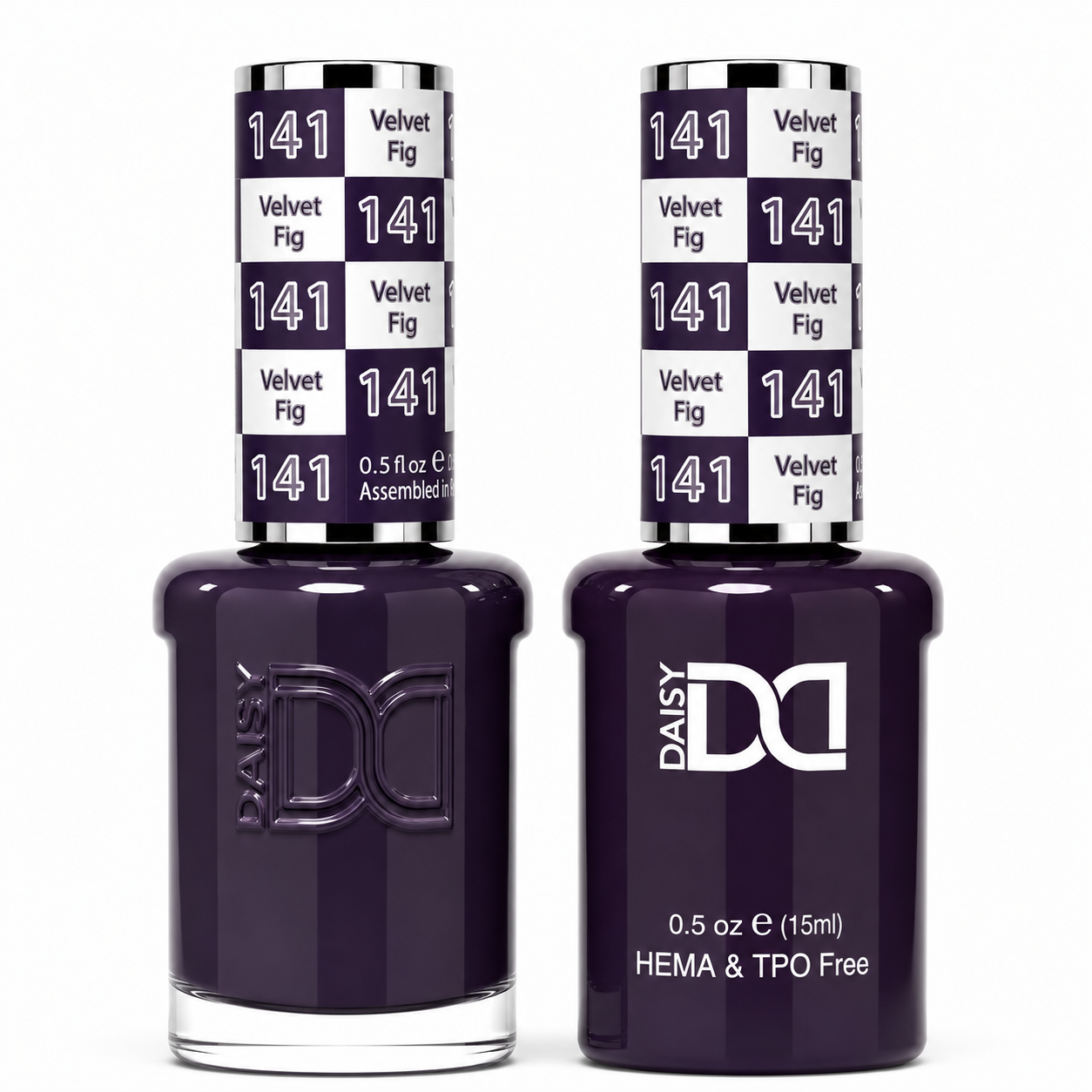 DND HEMA & TPO FREE Gel Polish Duo - 141 Velvet Fig