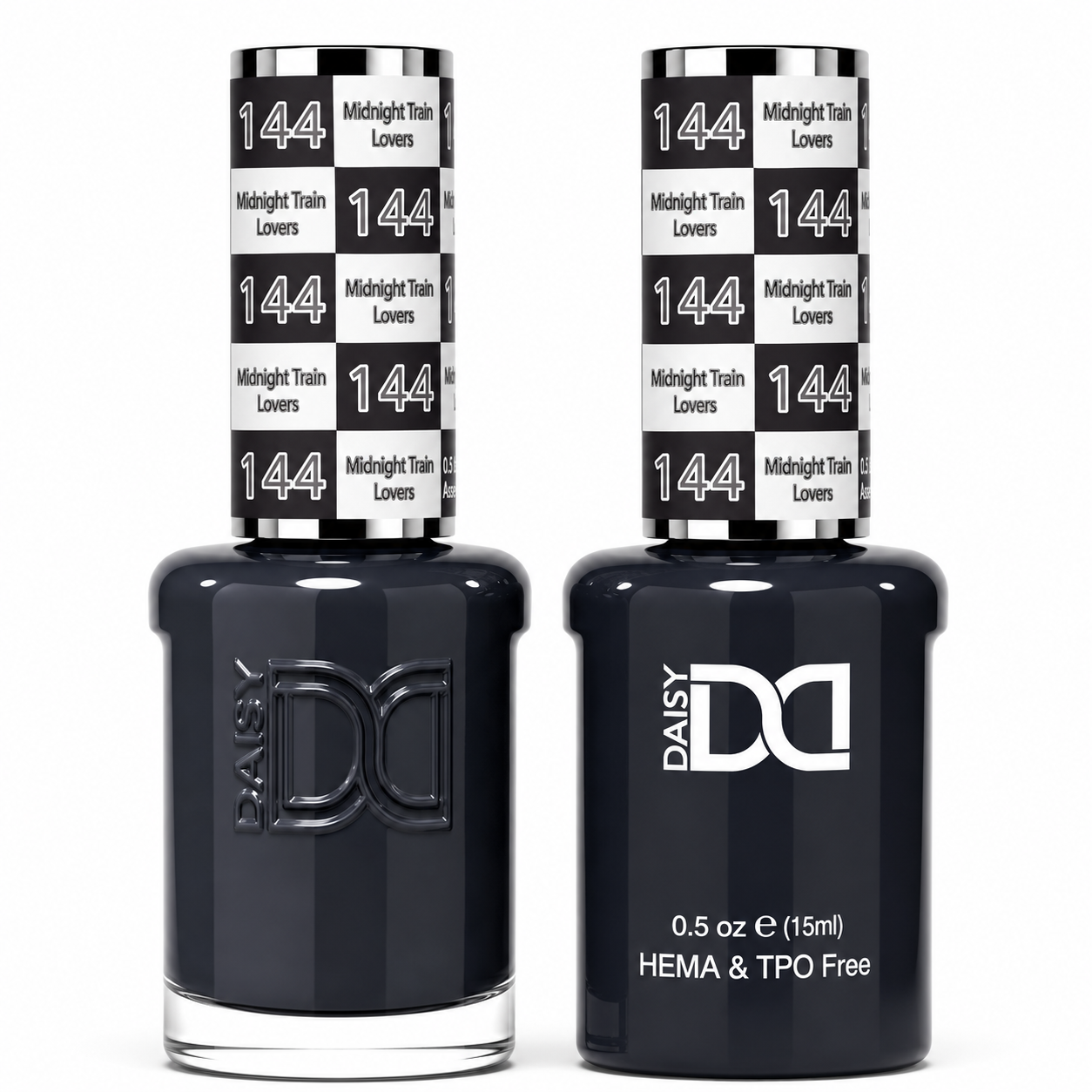 DND HEMA & TPO FREE Gel Polish Duo - 144 Midnight Train Lovers