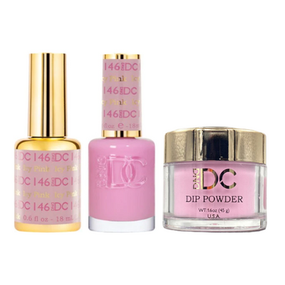 146 Icy Pink Trio By DND DC