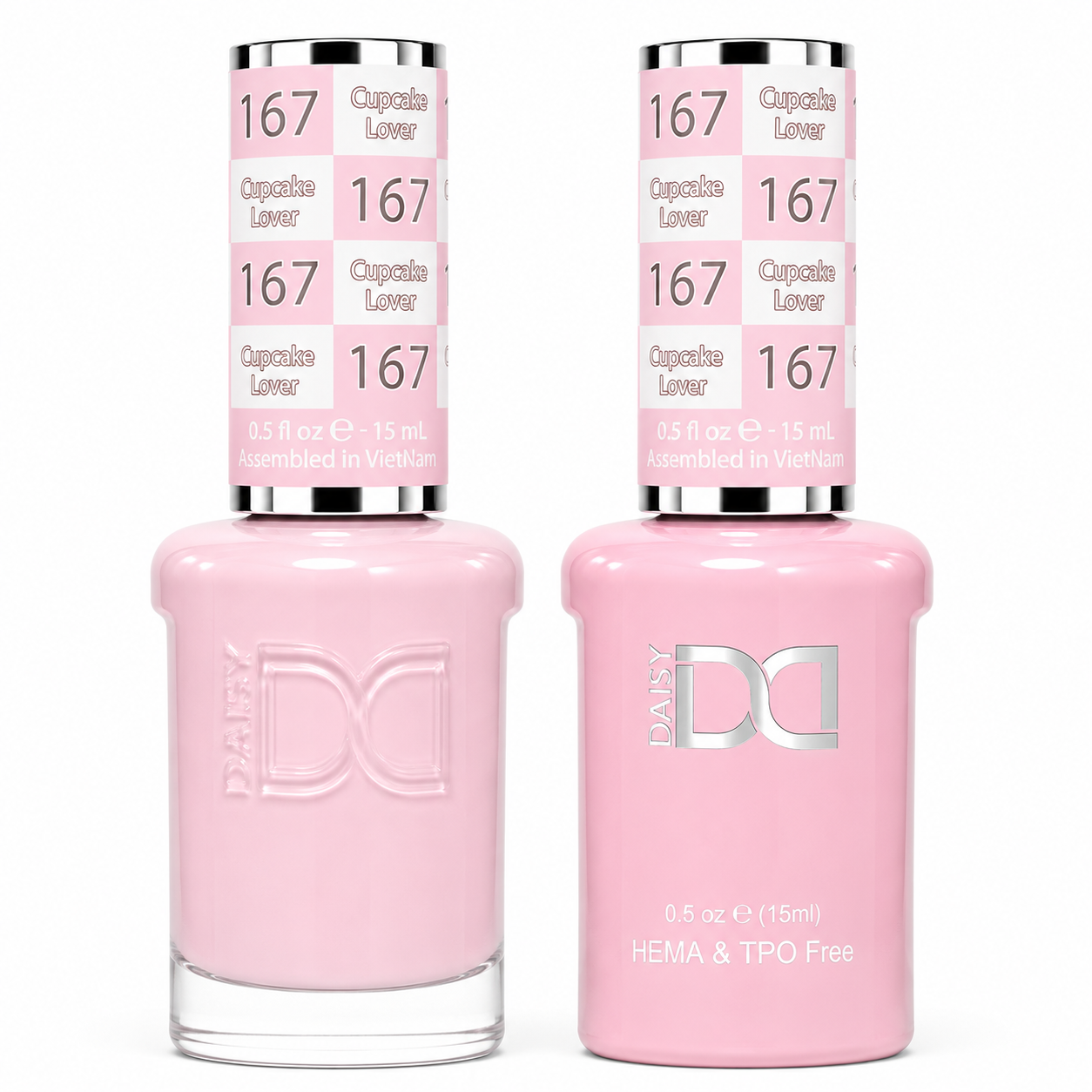 DND HEMA & TPO FREE Gel Polish Duo - 167 Cupcake Lover