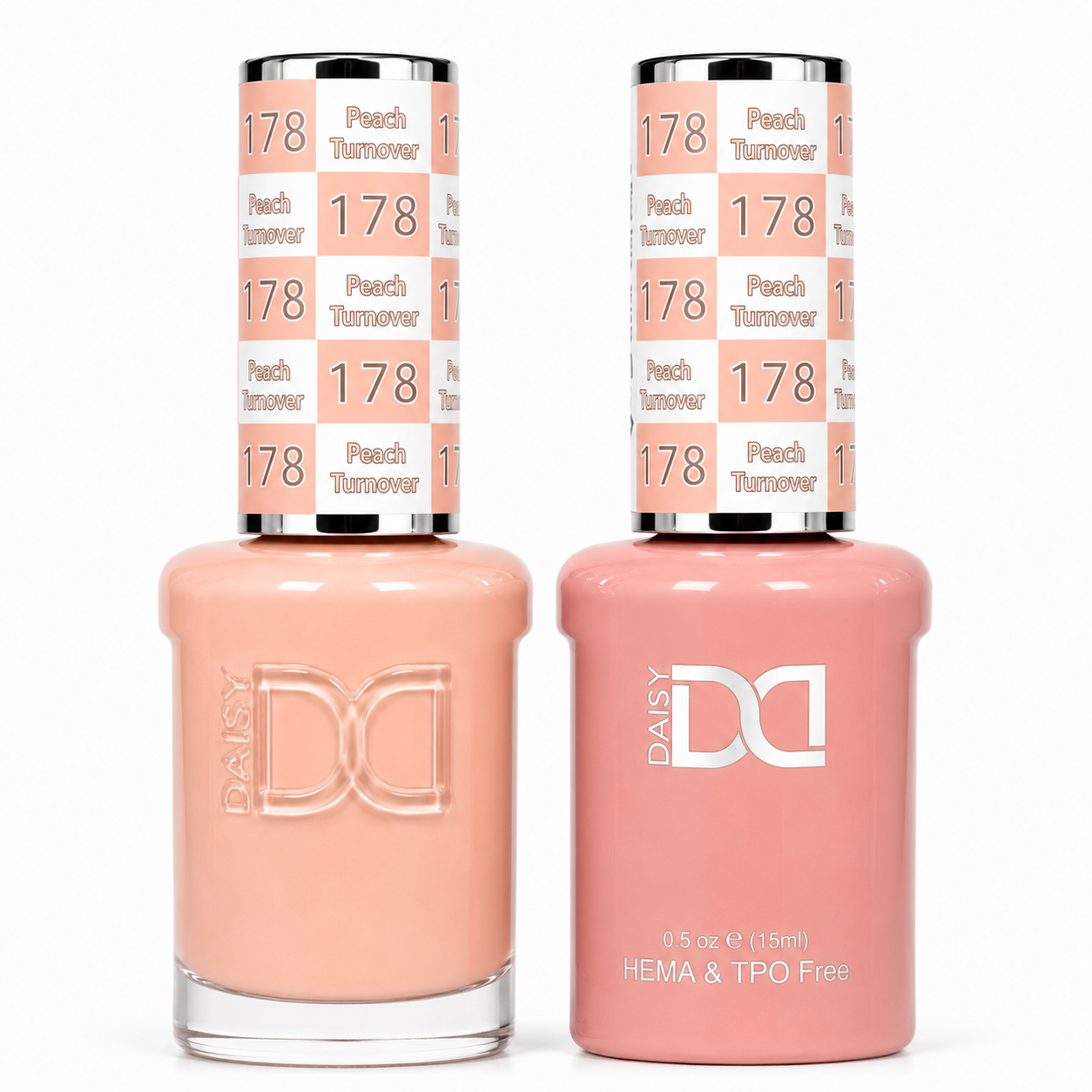 DND HEMA & TPO FREE Gel Polish Duo - 178 Peach Turnover
