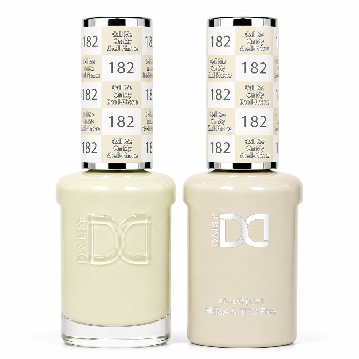 DND HEMA & TPO FREE Gel Polish Duo - 182 Call Me on My Shell-Phone