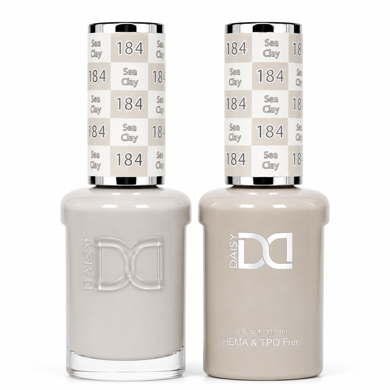 DND HEMA & TPO FREE Gel Polish Duo - 184 Sea Clay