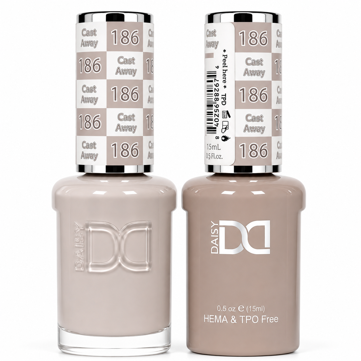 DND HEMA & TPO FREE Gel Polish Duo - 186 Cast Away