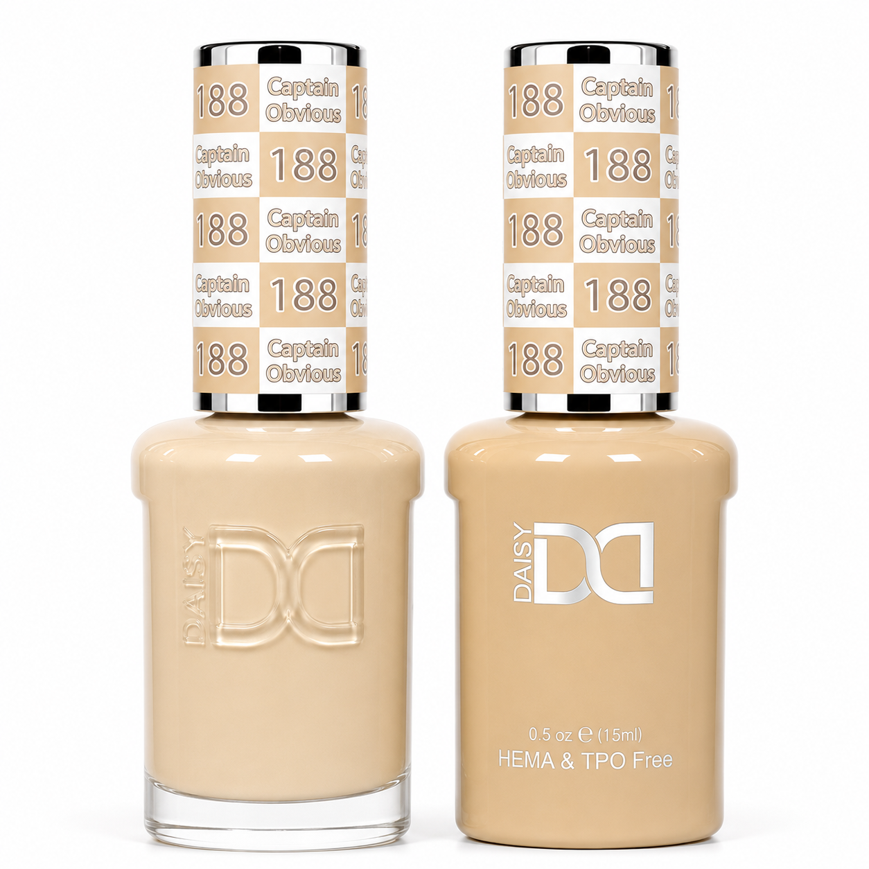 DND HEMA & TPO FREE Gel Polish Duo - 188 Captain Obvious