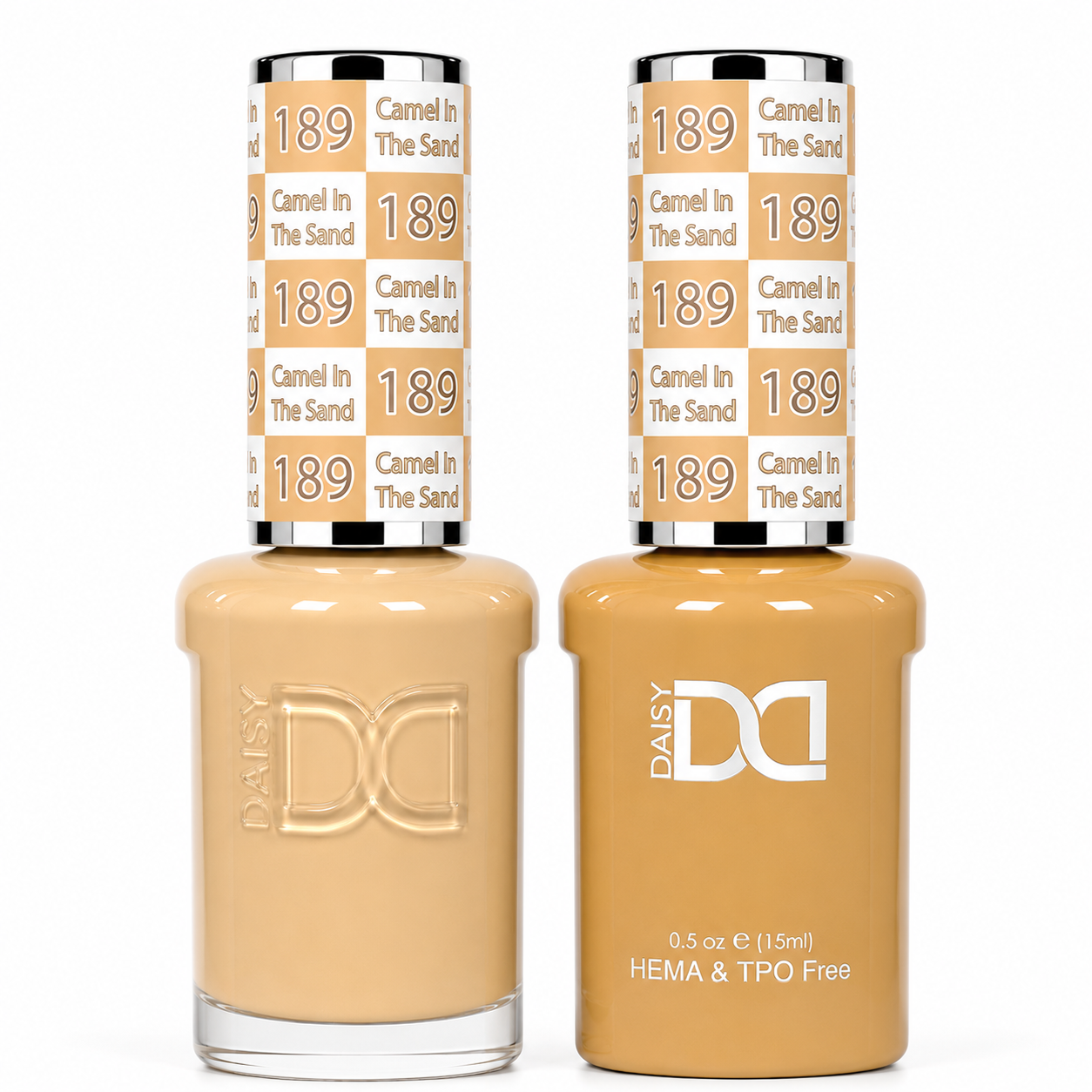 DND HEMA & TPO FREE Gel Polish Duo - 189 Camel in the Sand