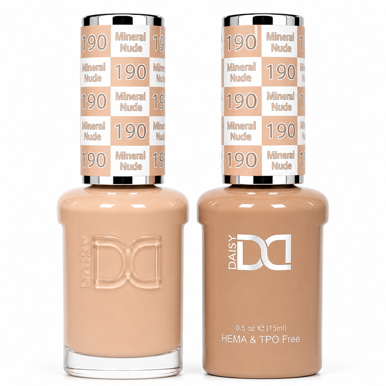 DND HEMA & TPO FREE Gel Polish Duo - 190 Mineral Nude