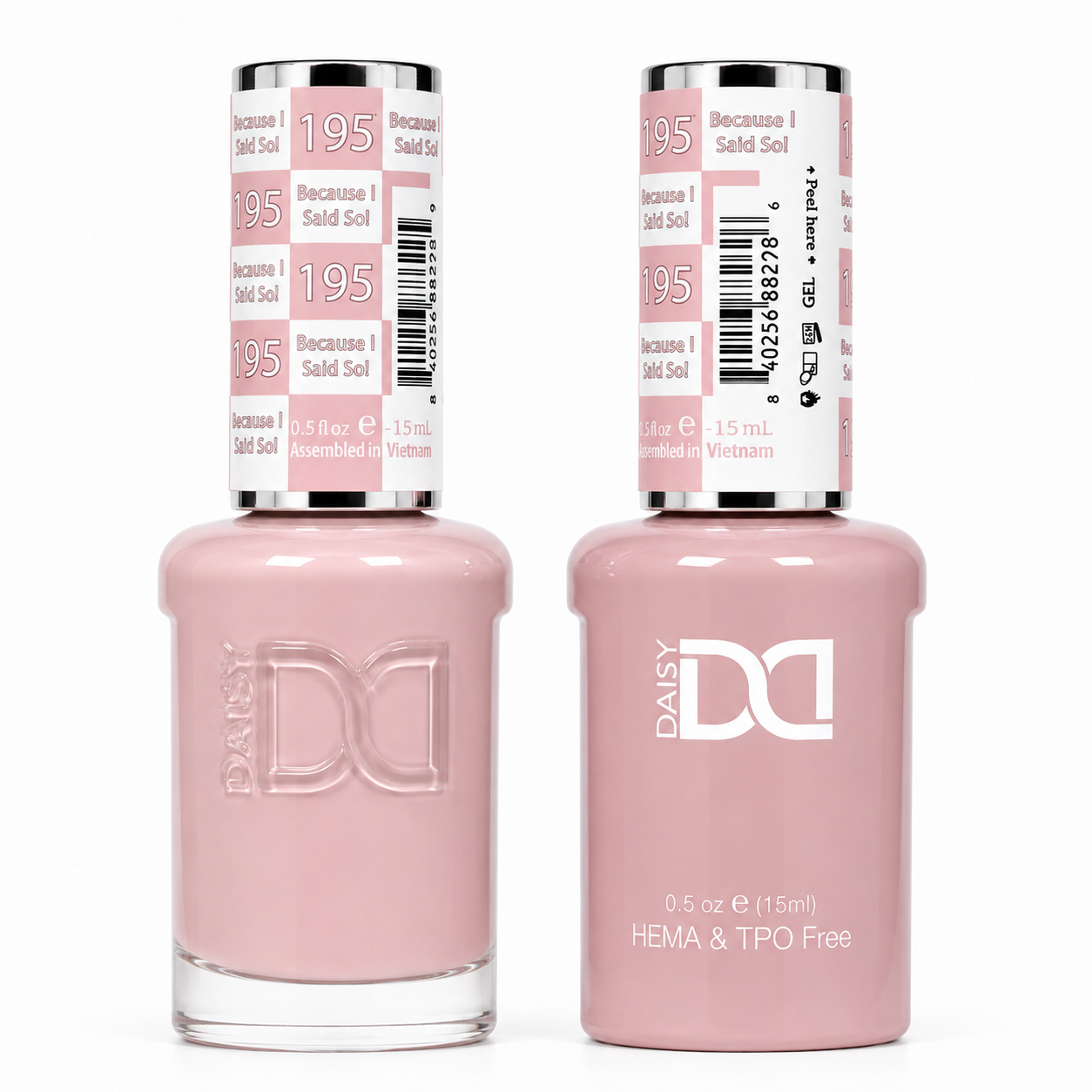 DND HEMA & TPO FREE Gel Polish Duo - 195 Because I Said So!