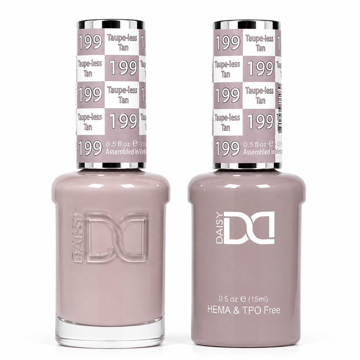DND HEMA & TPO FREE Gel Polish Duo - 199 Taupe-Less Tan