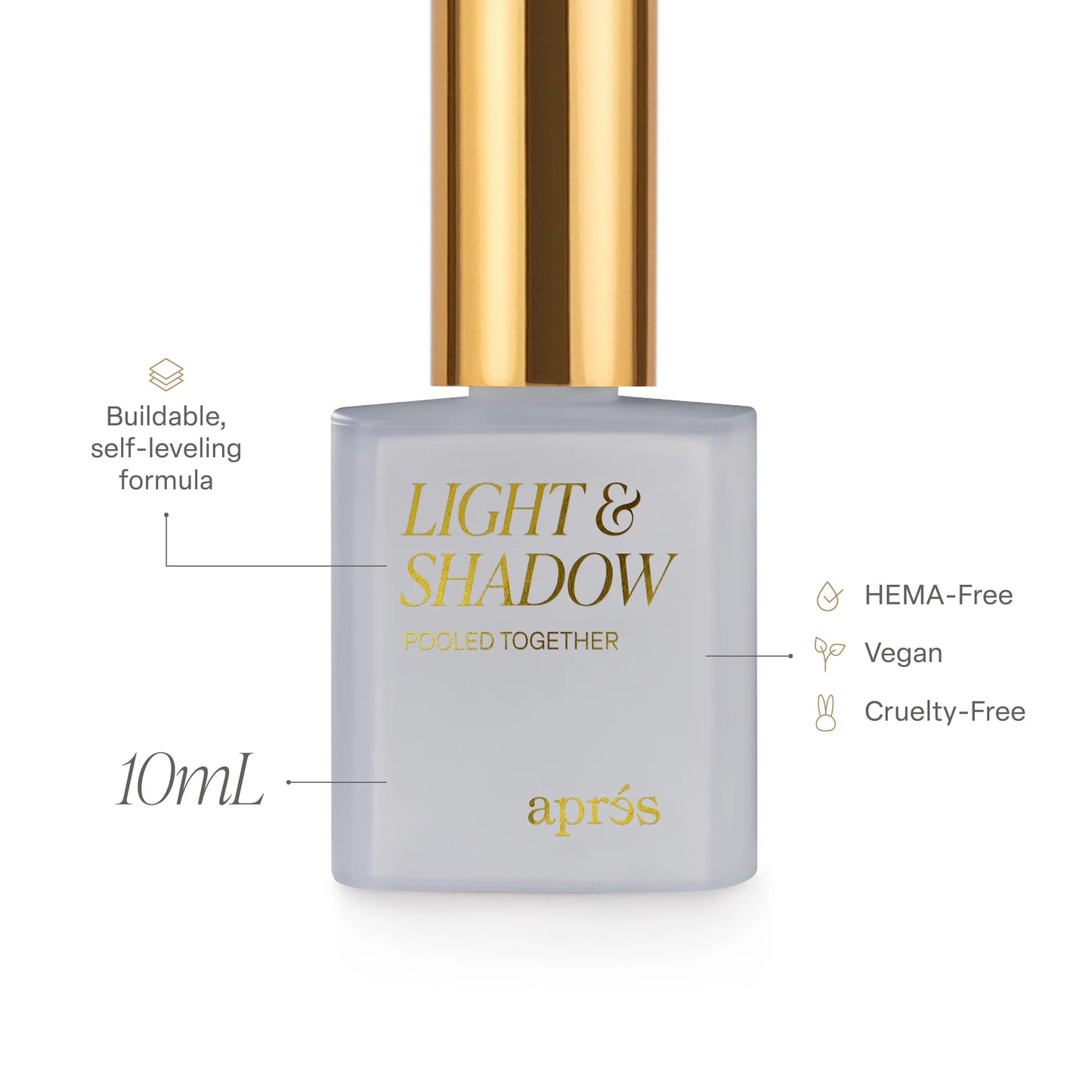 Apres Light & Shadow Sheer Gel Couleur - 608 Could've Should've Would've