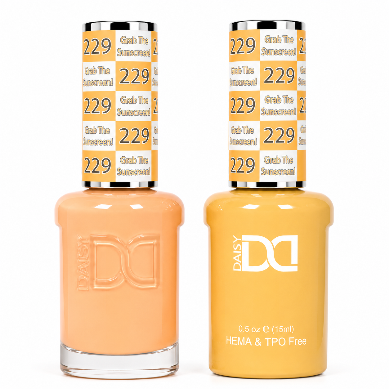 DND HEMA & TPO FREE Gel Polish Duo - 229 Grab the Sunscreen!