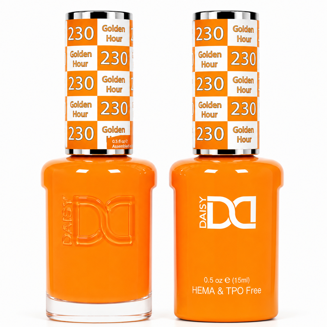 DND HEMA & TPO FREE Gel Polish Duo - 230 Golden Hour