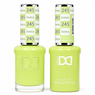 DND HEMA & TPO FREE Gel Polish Duo - 245 Soursop