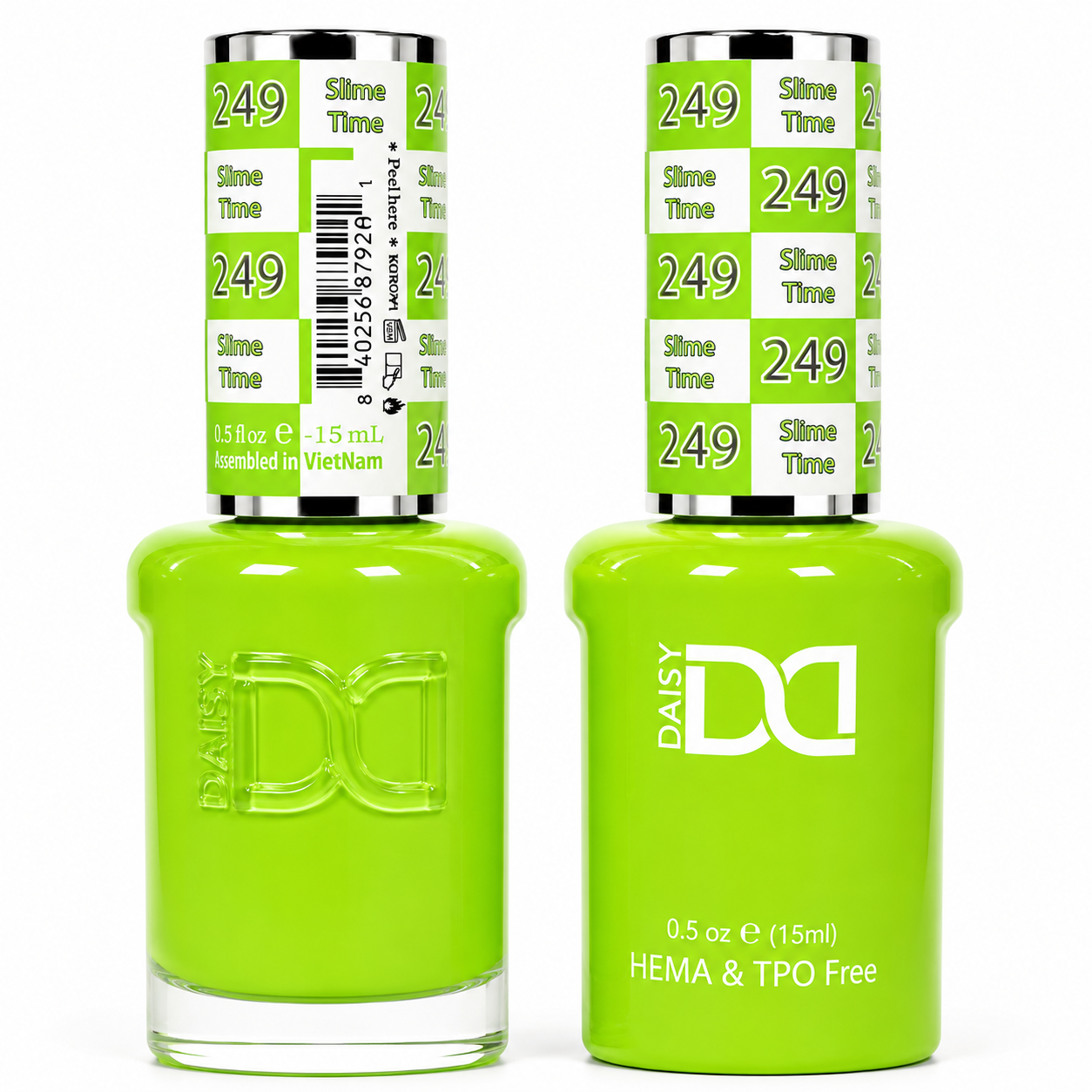 DND HEMA & TPO FREE Gel Polish Duo - 249 Slime Time