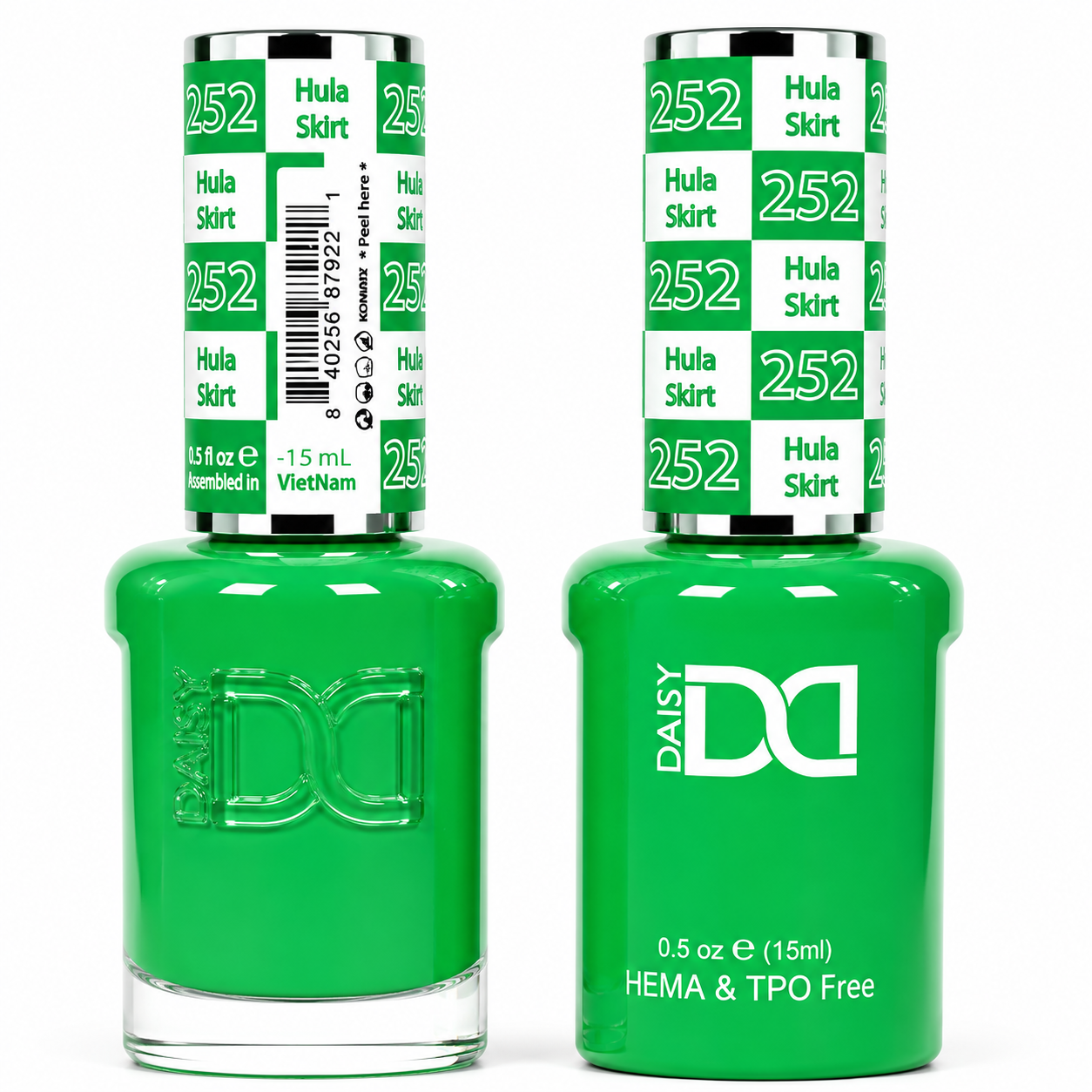 DND HEMA & TPO FREE Gel Polish Duo - 252 Hula Skirt