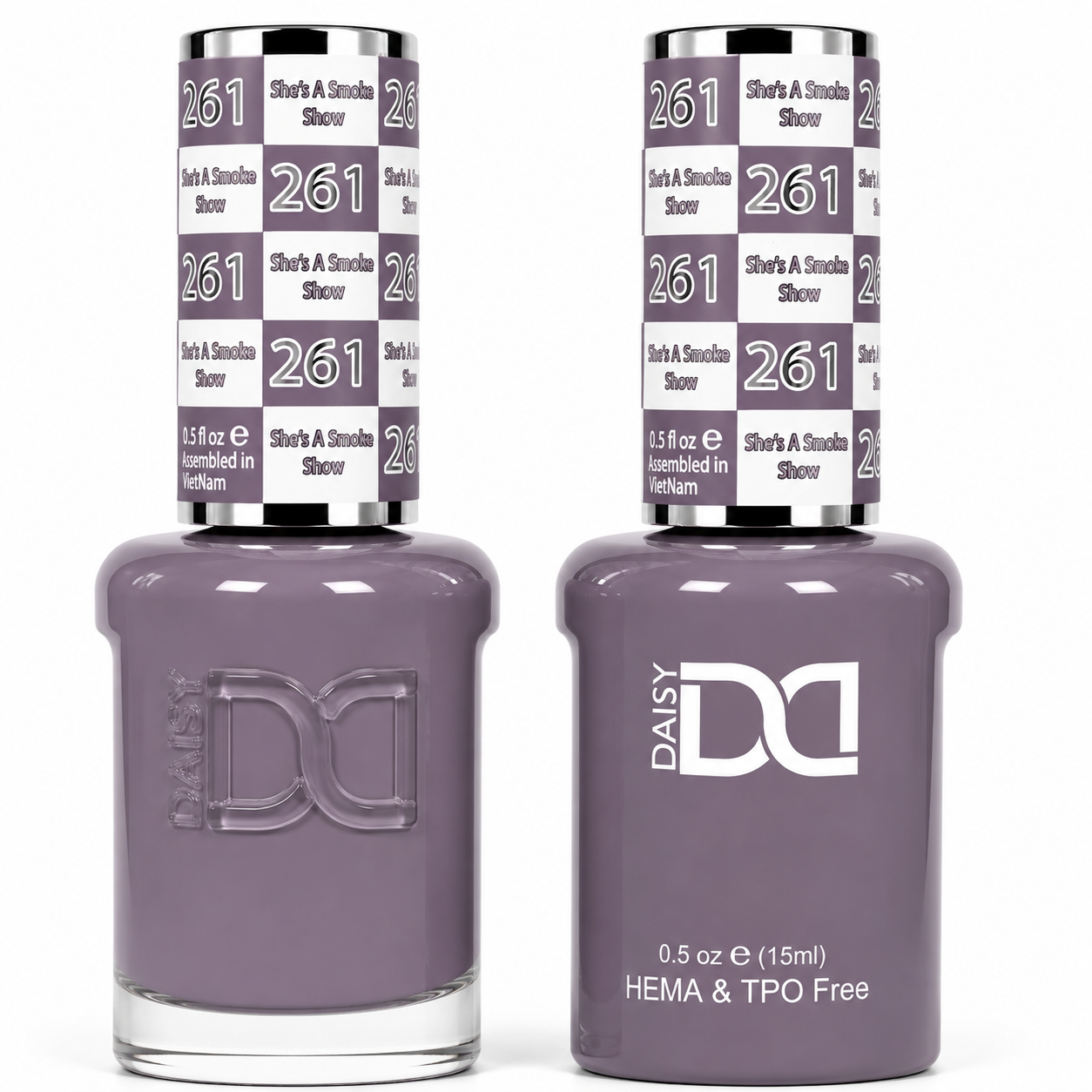 DND HEMA & TPO FREE Gel Polish Duo - 261 She's a Smoke Show