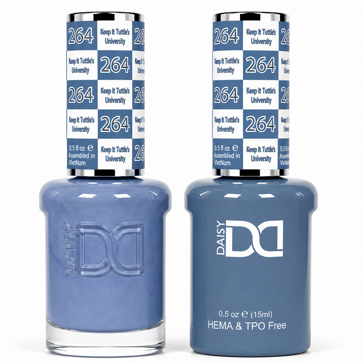 DND HEMA & TPO FREE Gel Polish Duo - 264 Keep It Tuft(s) University