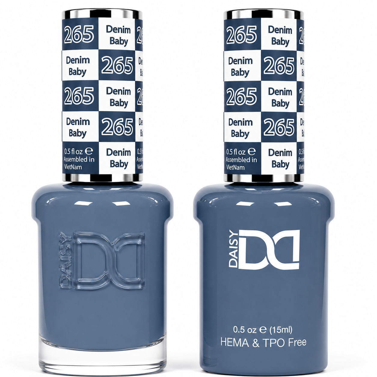 DND HEMA & TPO FREE Gel Polish Duo - 265 Denim Baby