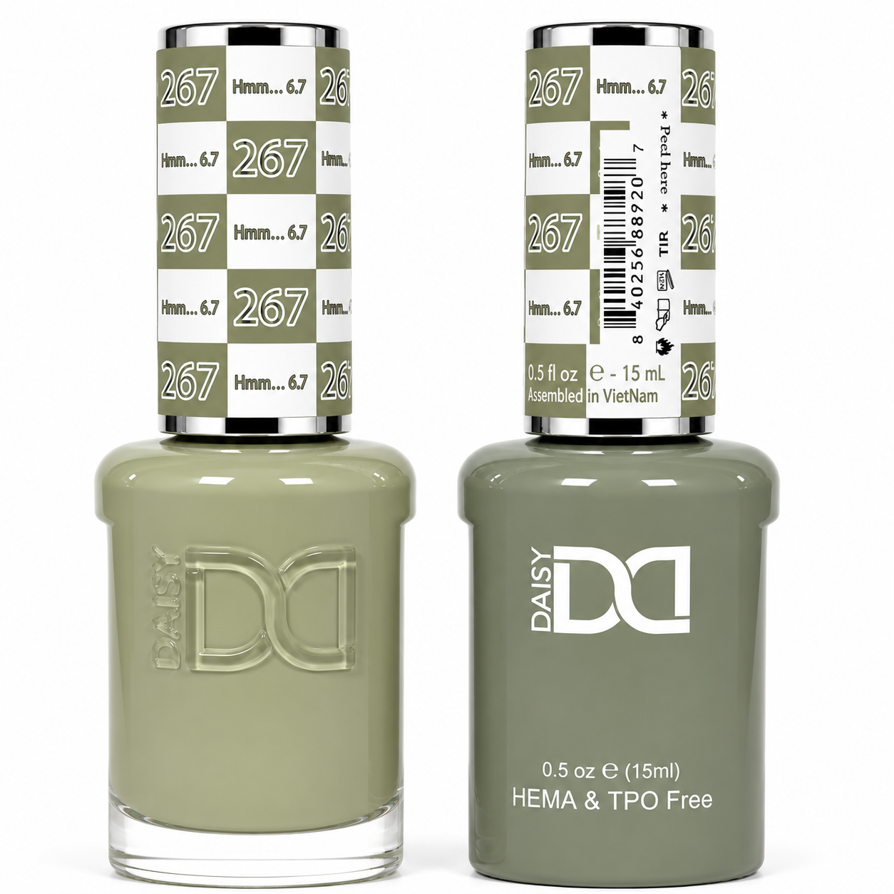 DND HEMA & TPO FREE Gel Polish Duo - 267 Hmm...6,7