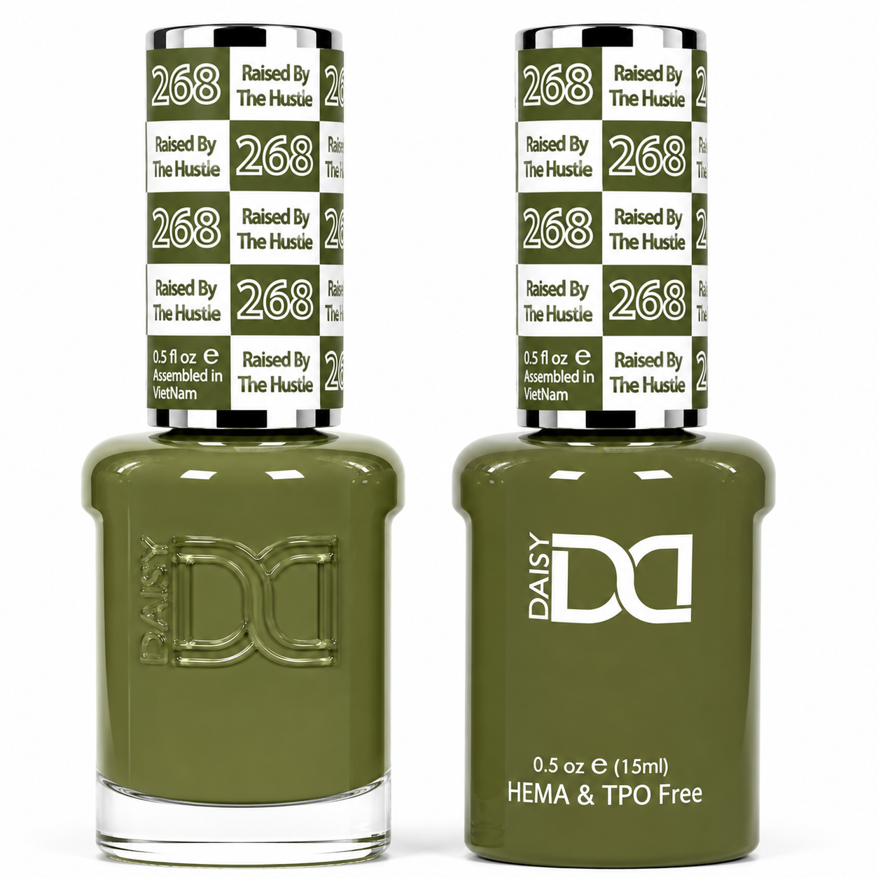 DND HEMA & TPO FREE Gel Polish Duo - 268 Raised by the Hustle