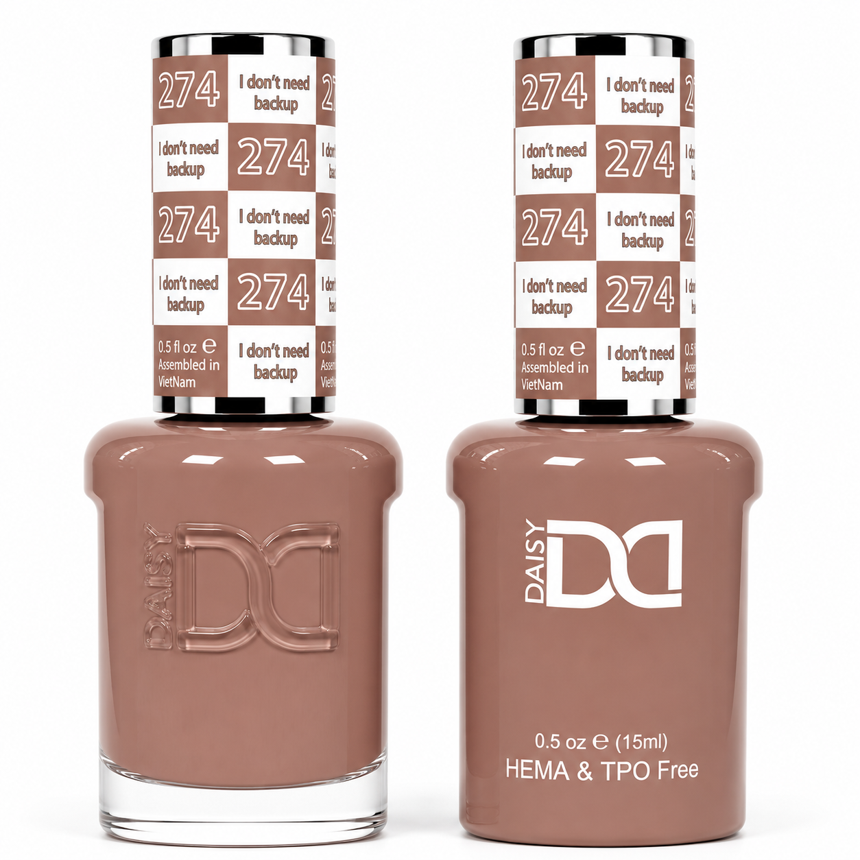 DND HEMA & TPO FREE Gel Polish Duo - 274 I Don't Need Backup