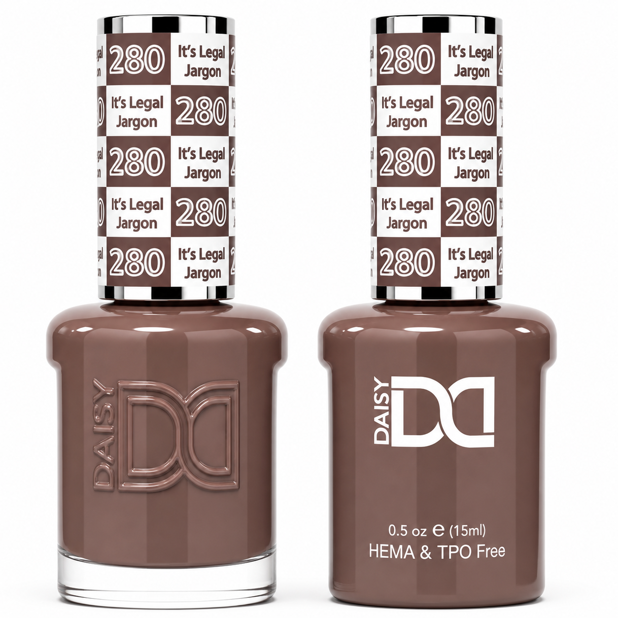 DND HEMA & TPO FREE Gel Polish Duo - 280 It's Legal Jargon