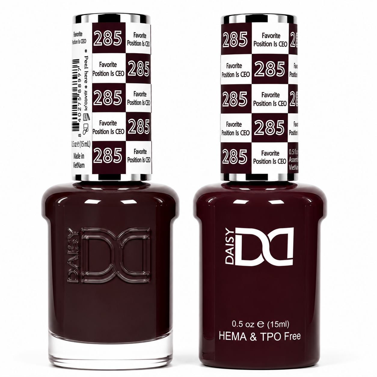 DND HEMA & TPO FREE Gel Polish Duo - 285 Wine, Not?