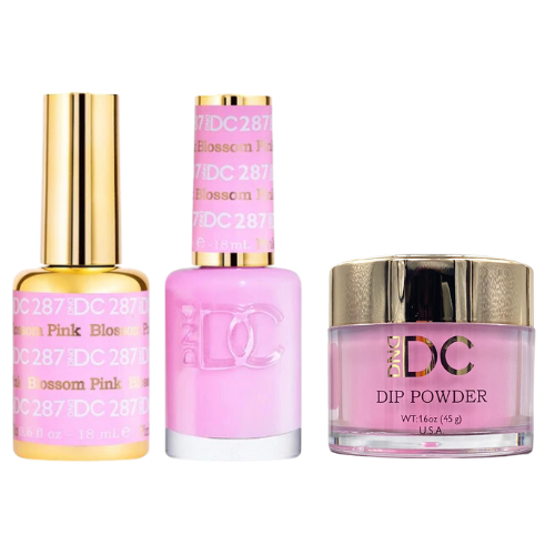 287 Blossom Pink Trio By DND DC