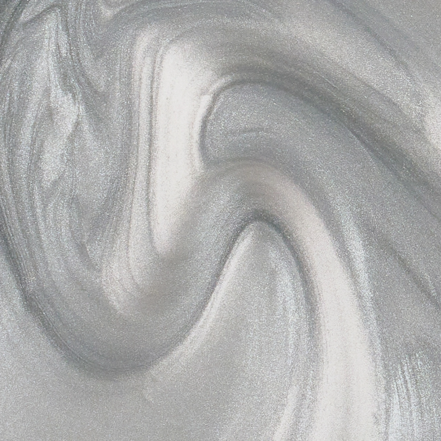 swatch of Apres Silver Screen Silk Cover Metallic Liquid Chrome