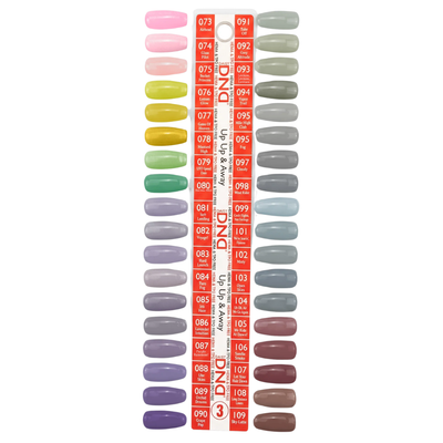 DND HEMA & TPO Free Gel & Polish Swatch Collection - 3